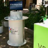 Charging station provided by City National Bank 2
